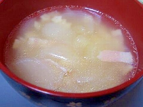 玉ねぎのスープ